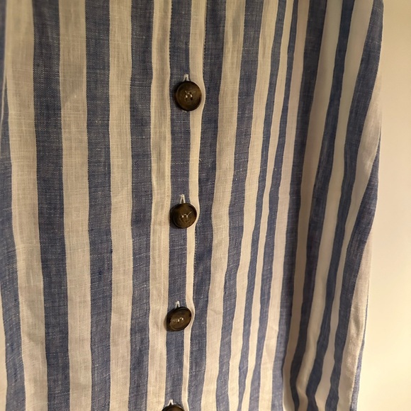Reformation linen button down dress size medium - Picture 10 of 13
